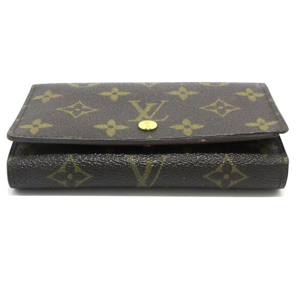LOUIS VUITTON Porte Monnaie Tresor Monogram - Bifold Wallet 321-080725 - Picture 5 of 12
